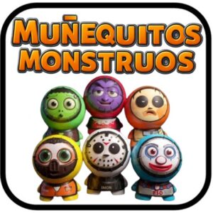 MUÑEQUITOS ARMABLES MONSTRUOS